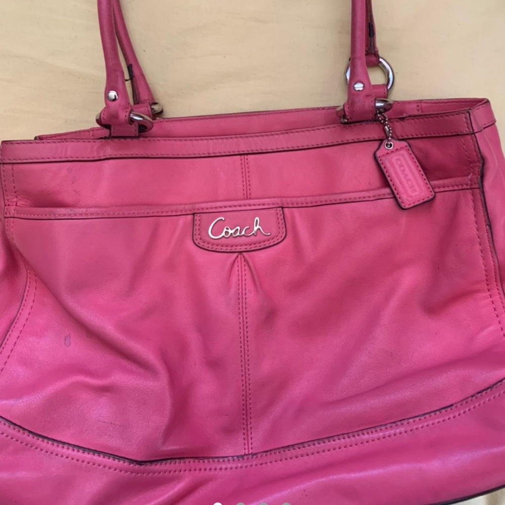 pink coach bag!